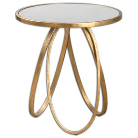 Golden Rings Side Table