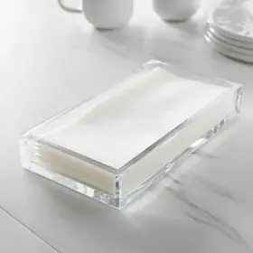 Acrylic Guest Towel Tray