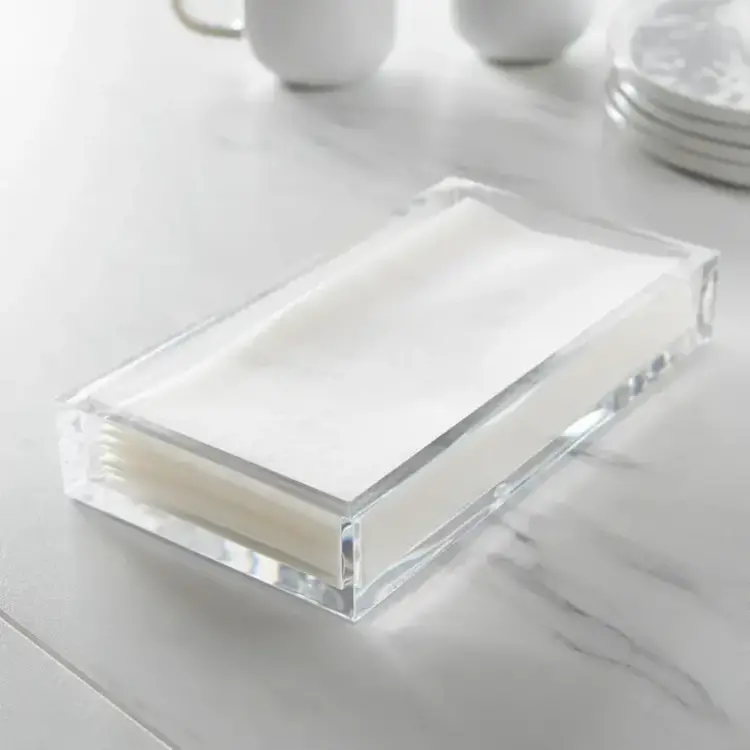 Acrylic Guest Towel Tray