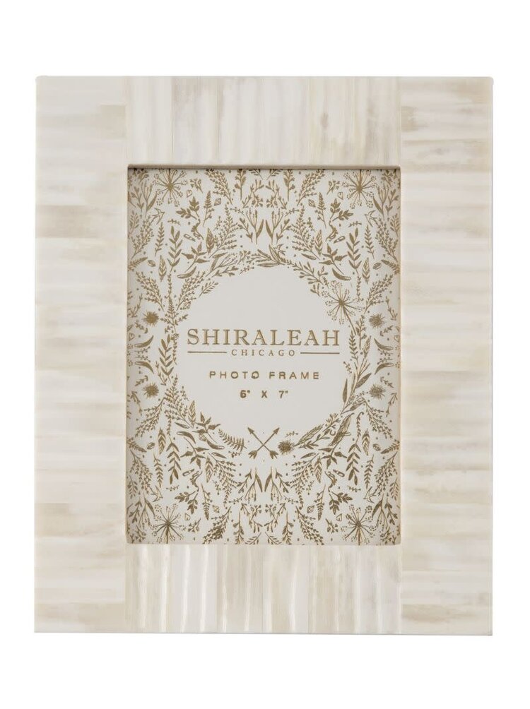 Textured Bone 5x7 Frame