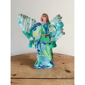 Green Angel Acrylic Block