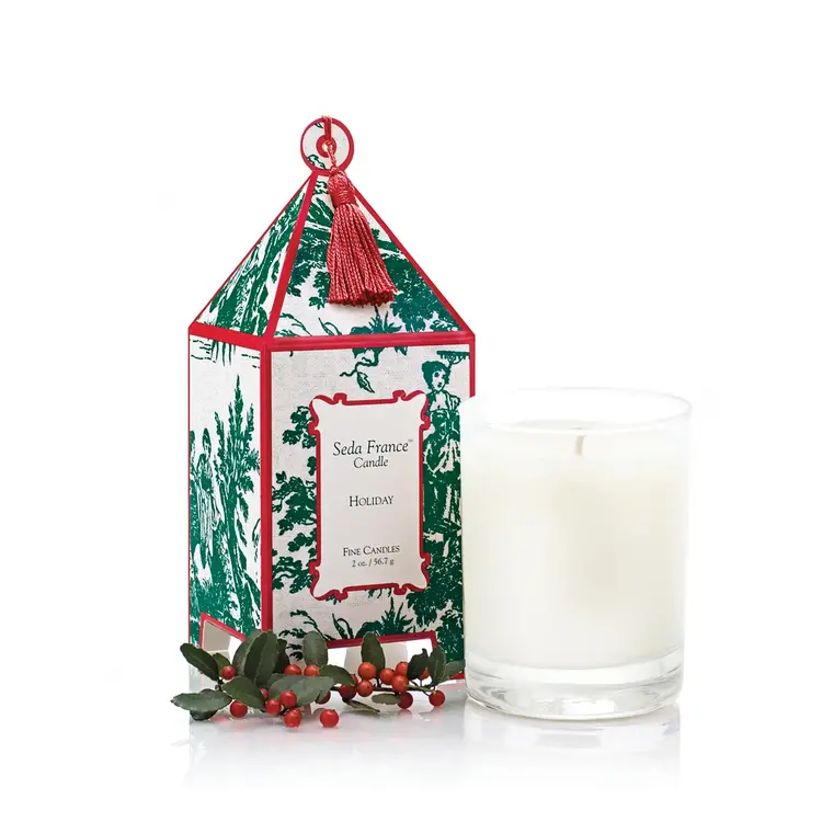 Holiday Mini Pagoda Candle