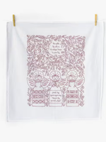 Come Thou Long Expected Jesus Christmas Tea Towel