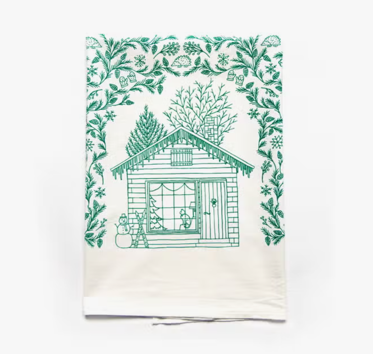 Winter Tea Towel The Four Seasons