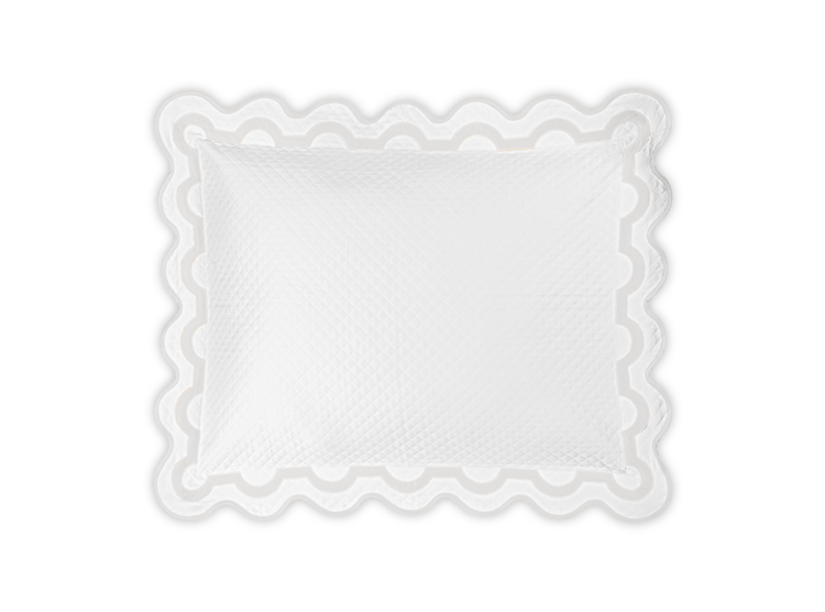 Mirasol Matelasse King Sham Bone