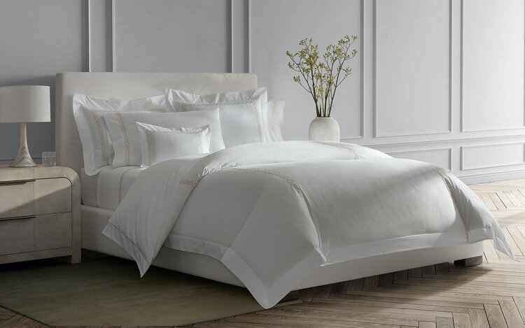 Classic Chain F/Q Duvet Ivory