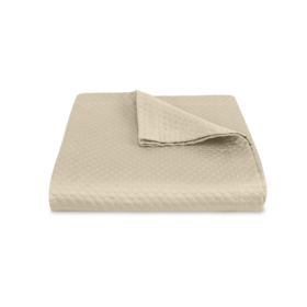 Pearl King Coverlet Almond