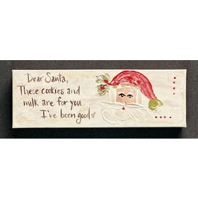 Dear Santa... 4x12 Gospel Art