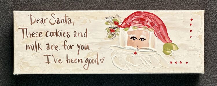 Dear Santa... 4x12 Gospel Art