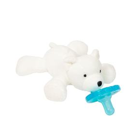 Wubbanub Paci Polar Bear White