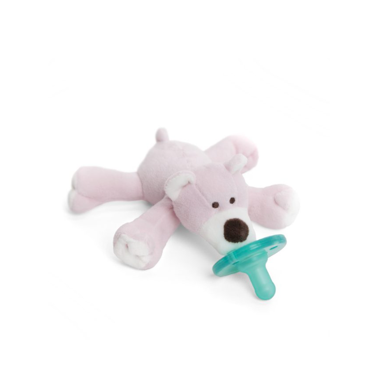 Wubbanub Paci Pink Bear