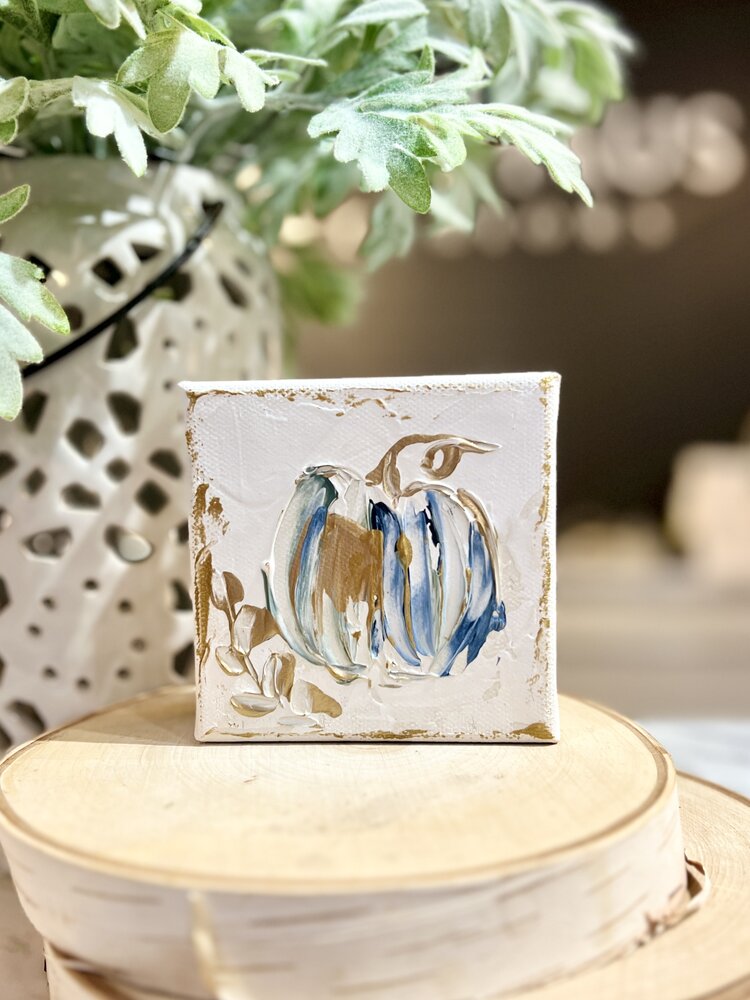 Blues Pumpkin 4x4 Gospel Art