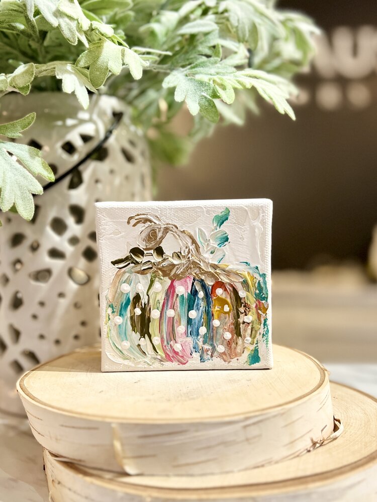 Fun Pumpkin 4x4 Gospel Art