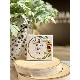 "Fall is in the Air" 4x4 Gospel Art