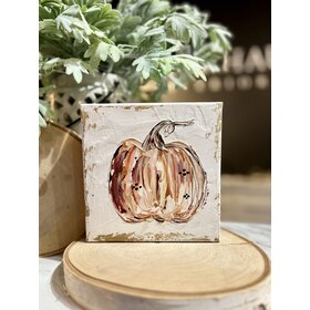 Orange Pumpkin 6x6 Gospel Art