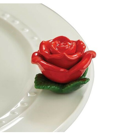 Nora Fleming Mini Red Rose