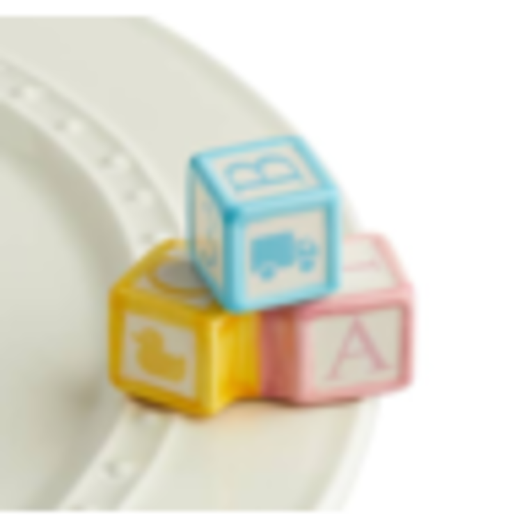 Nora Fleming Mini Baby Blocks