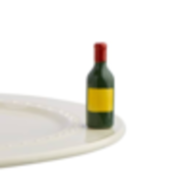 Nora Fleming Mini Wine Bottle
