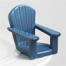 Nora Fleming Mini Blue Chair