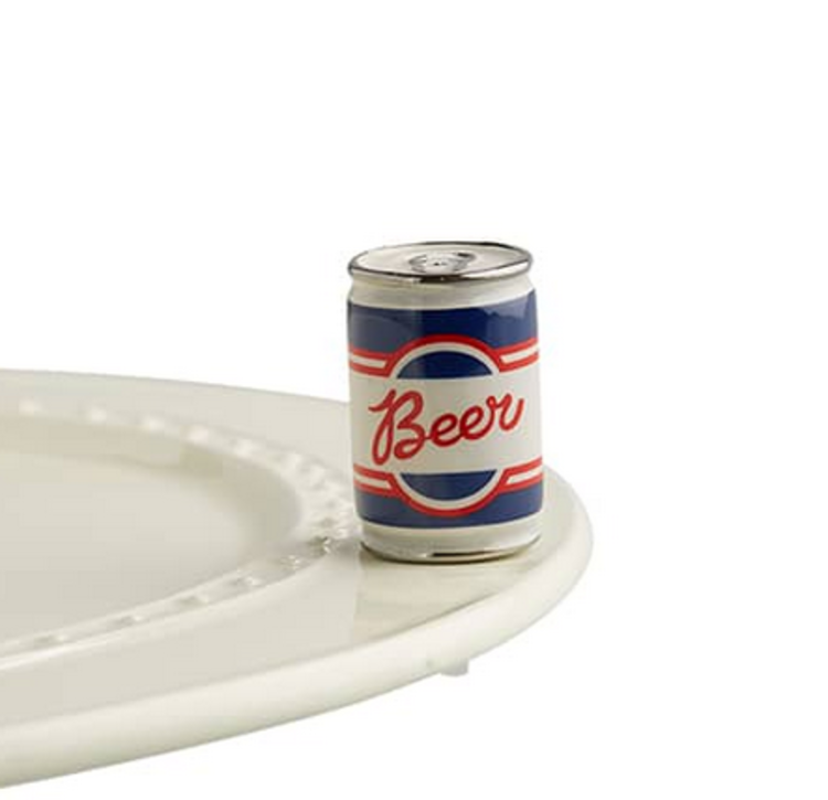 Nora Fleming Mini Beer Can