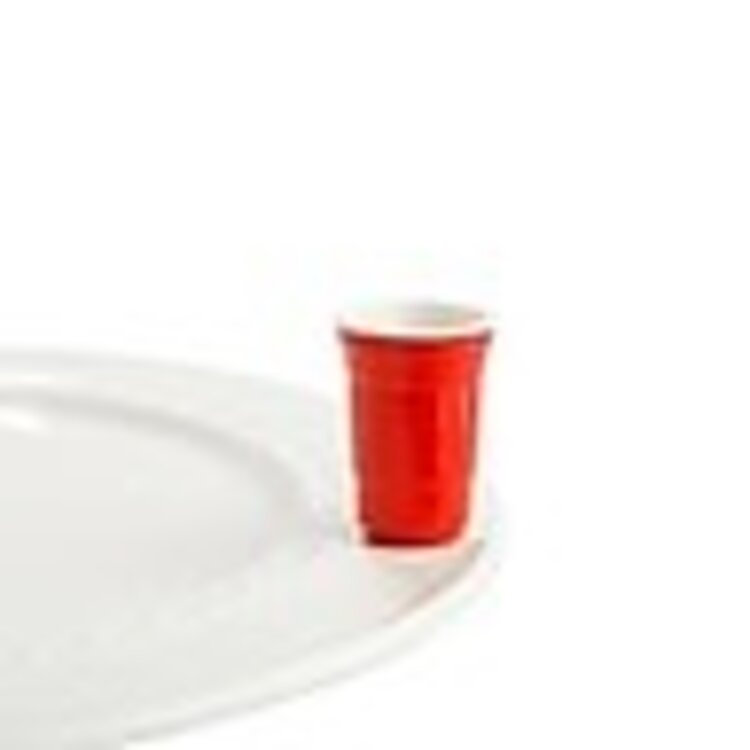 Nora Fleming Mini Red Cup