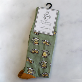 The Royal Standard Men's Beer Cheers Socks