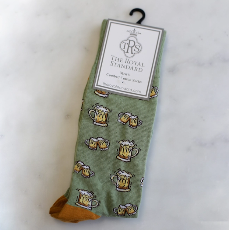 The Royal Standard Men's Beer Cheers Socks