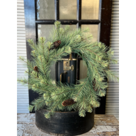24" Pine Wreath