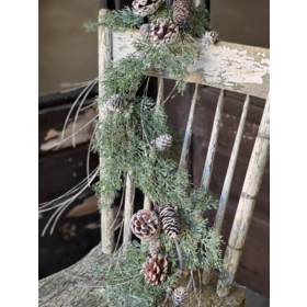 5' Birch & Cedar Garland