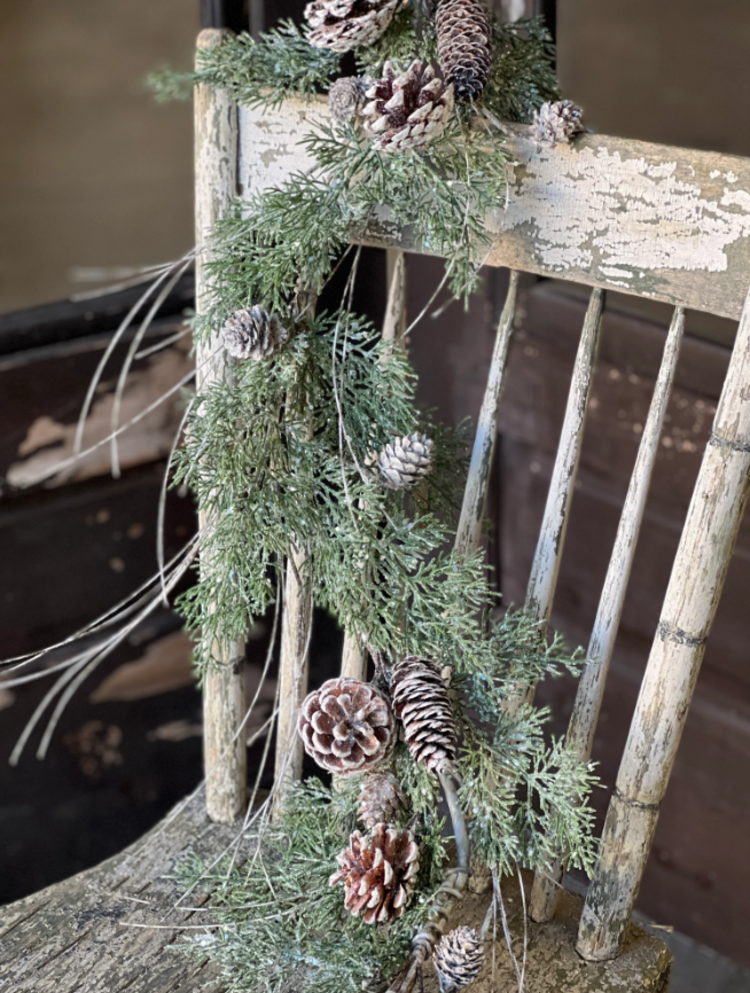 5' Birch & Cedar Garland