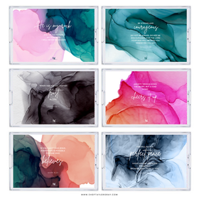 Acrylic Tray Inserts Scriptures