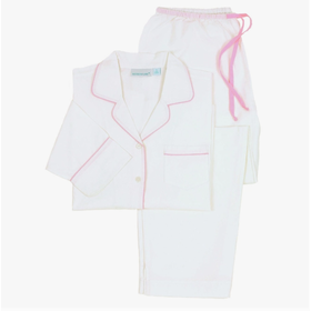 Pink Cotton Pajama Set Pink Cotton Pajama Set