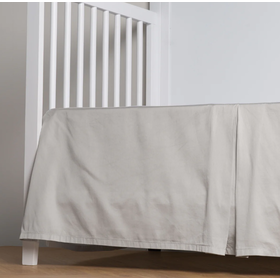 Bria Crib Skirt-Cloud