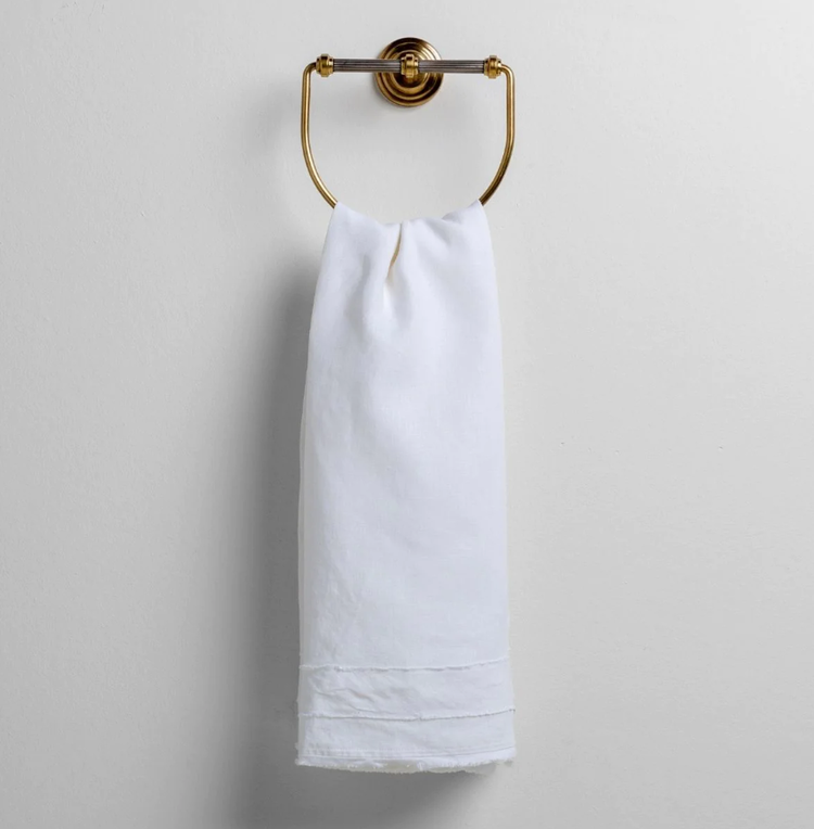 Austin Guest Towel-white