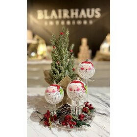 Custom Santa 3" Ornament