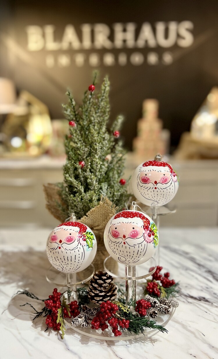 Custom Santa 3" Ornament