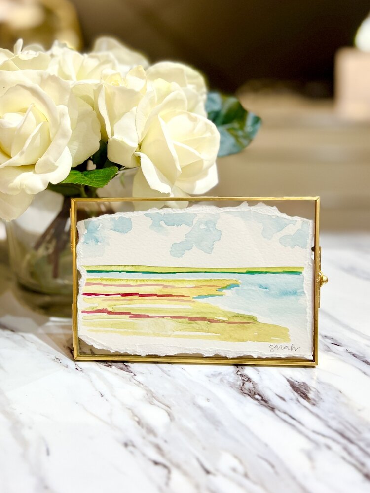 Sarah Godwin Summer Marsh Landscape