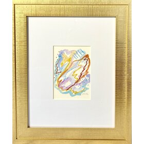 Sarah Godwin Framed Abstract- Cool