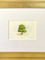 Framed Tree- Pecan