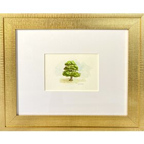 Sarah Godwin Framed Tree- Pecan