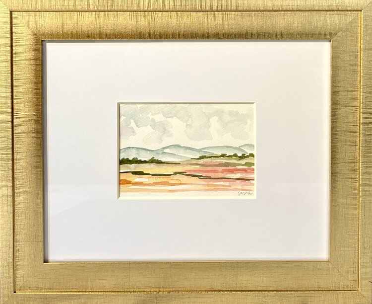 Sarah Godwin Blue Hills Landscape