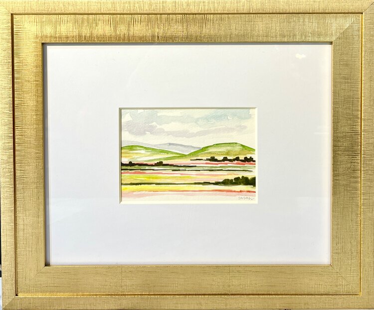 Sarah Godwin Summer Valley Landscape