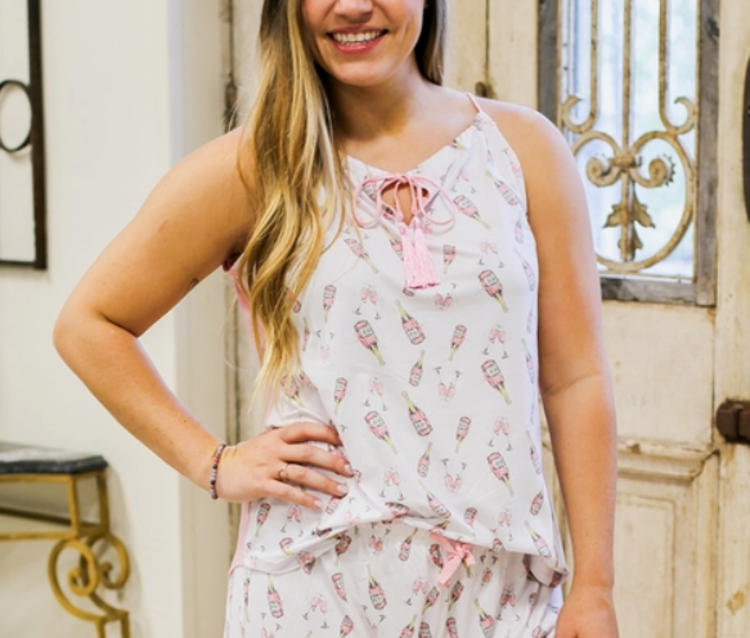 Champagne Dreams Sleep Cami