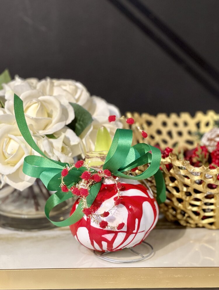 Red Splatter Amaryllis Bulb