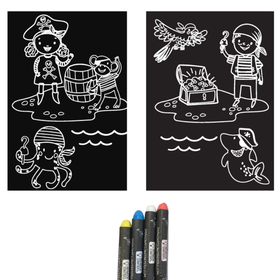 Chalkboard MiniMats Pirates