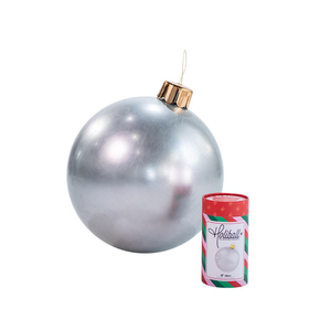 Holiball 18" Silver