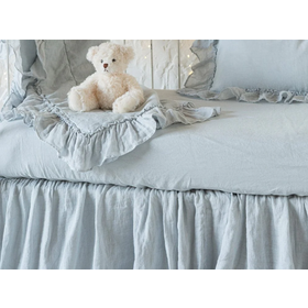 Linen Crib Sheet Cloud