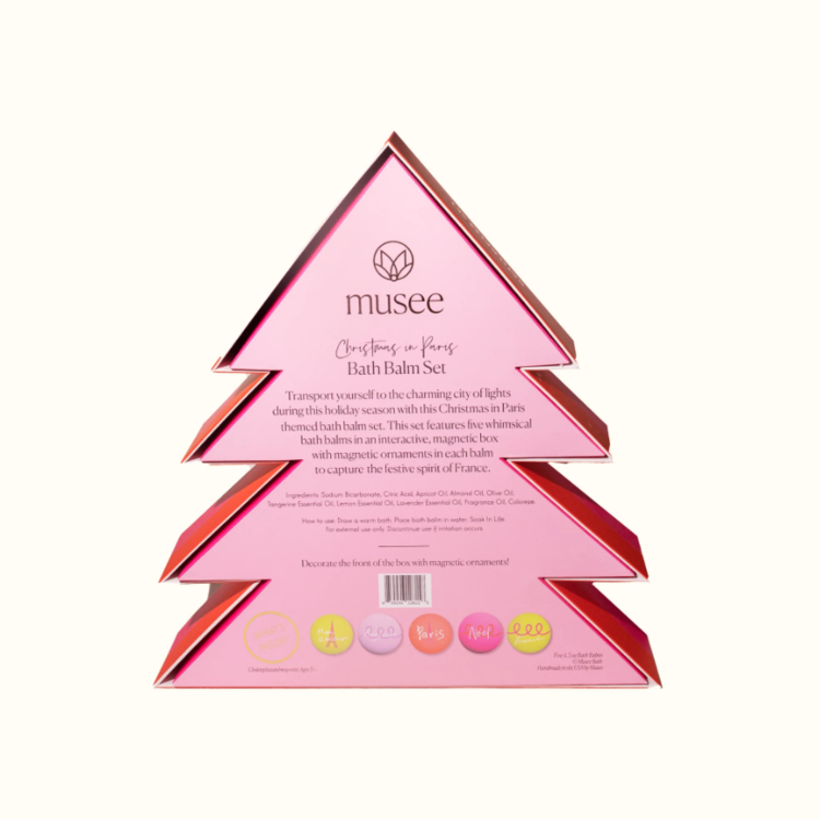 Musee Christmas in Paris Bath Balm Set
