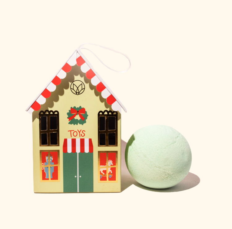 Christmas Village Toy Store Boxed Balm