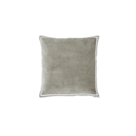 Cotton Velvet Pillow-Fog 20x20